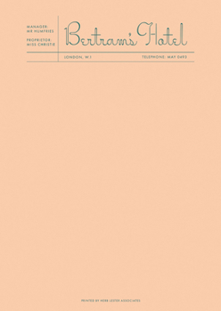 Bertram's Hotel: Fictional Hotel Notepad Set