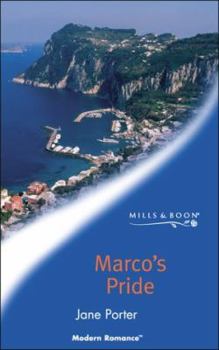 Paperback Marco's Pride (Modern Romance) Book