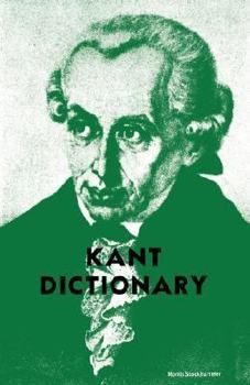 Paperback Kant Dictionary Book