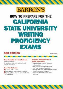 Paperback How to Prepare for the California State University Writing Proficiency Exams Book