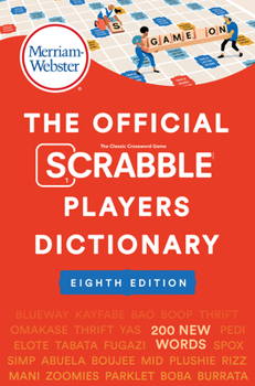 Paperback The Official Scrabble Players Dictionary, 8th Ed. Book