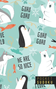 Pocket Sudoku: 158 Sudoku Puzzles | Pocket Sudoku Puzzle Books | Large Print Sudoku Puzzle Books For Adults | Sudoku For Seniors | Sudoku Puzzle Books Easy to Normal | Fun Gift | Penguins