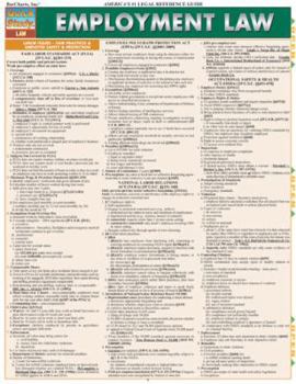 Wall Chart Employment Law Book