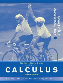 Paperback Calculus, Student Study Guide Et Sv: Early Transcendentals Combined Book