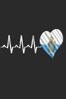 San Marino Notebook: San Marino Notebook college book diary journal booklet memo composition book 120 sheets - Dot Grid paper 6x9 inch