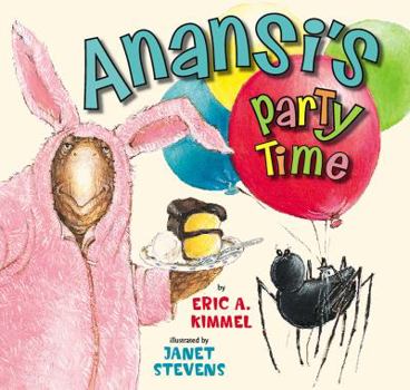 Library Binding Anansi's Party Time Book