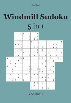 Paperback Windmill Sudoku 5 in 1: Volume 1 Book