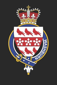 Washburn: Washburn Coat of Arms and Family Crest Notebook Journal (6 x 9 - 100 pages)