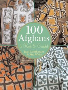 Hardcover 100 Afghans to Knit & Crochet Book