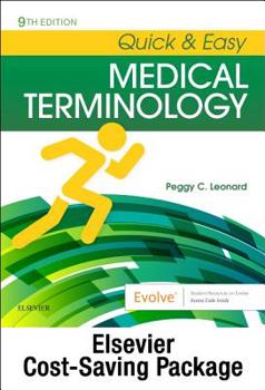 Paperback Medical Terminology Online with Elsevier Adaptive Learning for Quick & Easy Medical Terminology (Access Code and Textbook Package) [With Access Code] Book