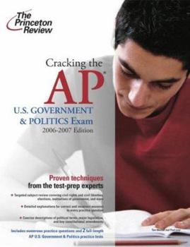 Paperback Cracking the AP U.S. Government and Politics Exam Book