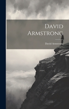 Hardcover David Armstrong Book