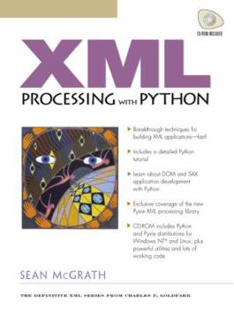 Paperback XML Processing with Python [With CDROM] Book