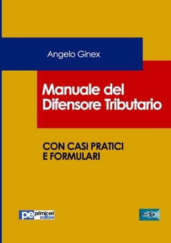 Paperback Manuale del Difensore Tributario [Italian] Book