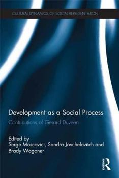 Paperback Development as a Social Process: Contributions of Gerard Duveen Book