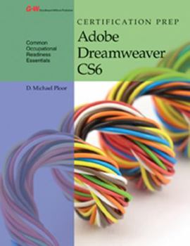 Paperback Certification Prep Adobe Dreamweaver Cs6 Book