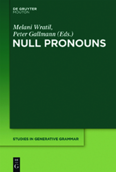 Hardcover Null Pronouns Book
