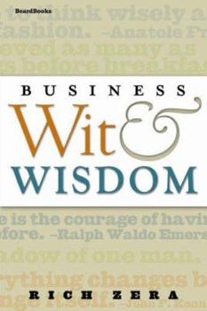 Paperback Business Wit & Wisdom Book