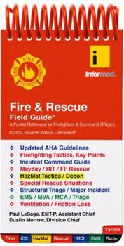 Spiral-bound Fire and Rescue Field Guide: A Pocket Guide for Firefighters & Command Officers Book