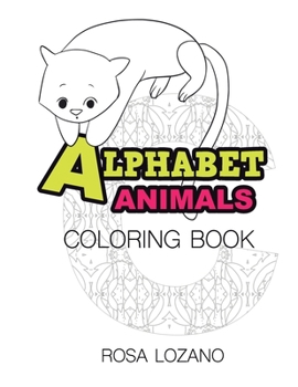 Paperback Alphabet Animals: Coloring Book