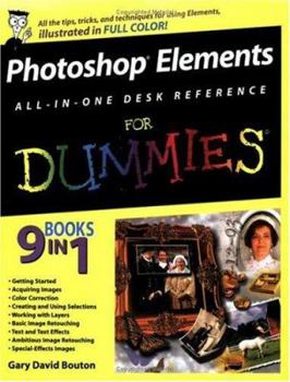 Paperback Photoshop Elements All-In-One Desk Reference for Dummies Book