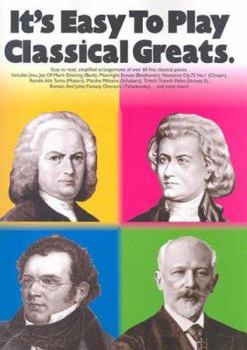 Paperback It's Easy to Play Classical Greats Book