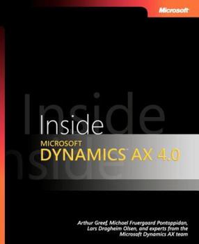 Paperback Inside Microsoft Dynamics AX 4.0 Book