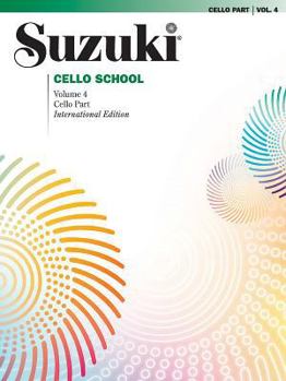 Paperback Suzuki Cello School, Vol 4: Cello Part Book