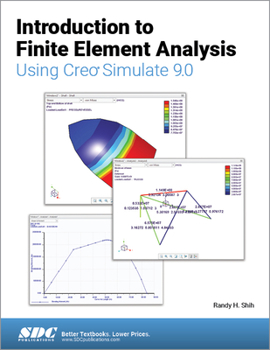 Paperback Introduction to Finite Element Analysis Using Creo Simulate 9.0 Book