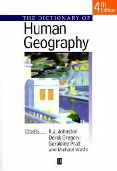 Paperback The Dictionary of Human Geography Book