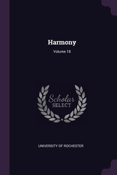 Paperback Harmony; Volume 18 Book