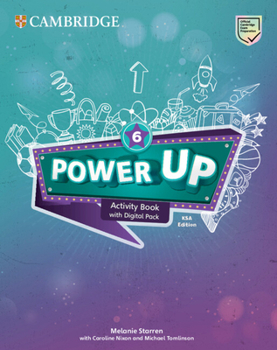 Paperback Power Up Level 6 Activity Book with Online Resources and Home Booklet Ksa Edition Book