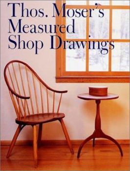 Paperback Thos Moser's Measured Shop Drawings for American Furniture Book