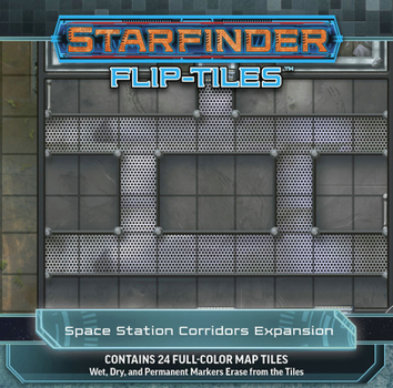 Board Game Starfinder Flip-Tiles: Space Station Corridors Expansion Book
