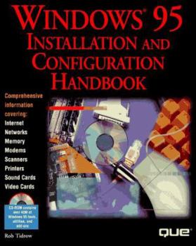 Paperback Windows 95 Installation and Configuration Handbook Book