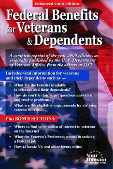 Paperback Federal Benefits for Veterans and Dependents Book