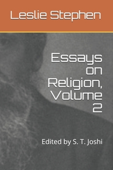 Paperback Essays on Religion, Volume 2: Edited by S. T. Joshi Book