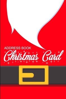 Christmas Card Address Book: Christmas card address book. An address book and tracker for the Christmas cards you send and receive - Christmas tree cover (christmas tracker)