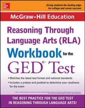 Paperback McGraw-Hill Education Rla Workbook for the GED Test Book