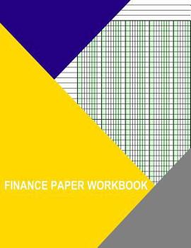 Paperback Finance Paper Workbook: 5 Columns Book