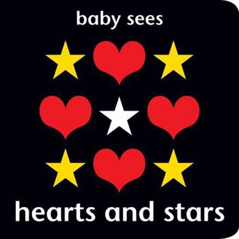 Hardcover Baby Sees - Hearts and Stars: Brilliant and Unique Book