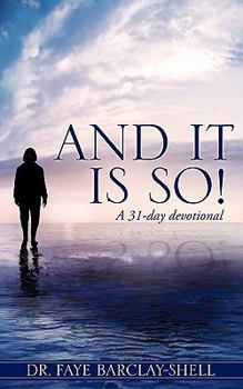 Paperback And It Is So! Book