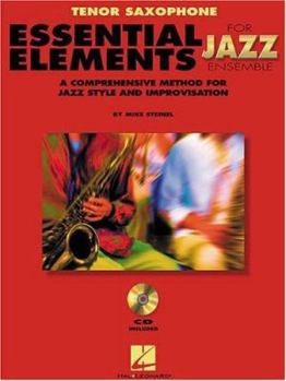 Paperback Essential Elements for Jazz Ensemble a Comprehensive Method for Jazz Style and Improvisation Book