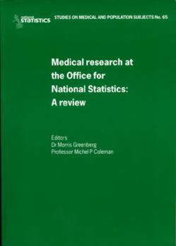 Paperback A Review of Medical Research and the Office of Nationalstatistics: Studies on Medical and Population Subjects Book