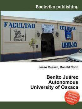Paperback Benito Juarez Autonomous University of Oaxaca Book