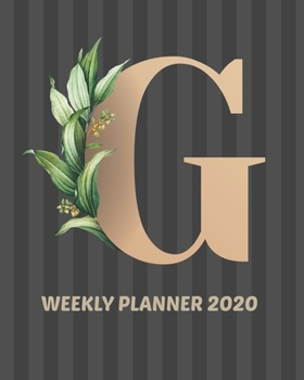 Paperback Weekly Planner 2020: January - December 2020 - Monthly View - Weekly View with Hourly AM/PM - Calendar Views - Monthly Review & Performance Book