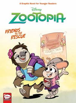 Hardcover Disney Zootopia: Friends to the Rescue (Younger Readers Graphic Novel) Book