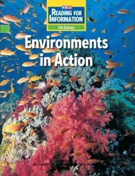 Paperback Reading for Information - Approaching Student Reader, Life - Environments in Action - Grade 3 (Reading Reinforcement Skilltxt) Book