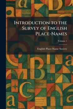Paperback Introduction to the Survey of English Place-Names Book