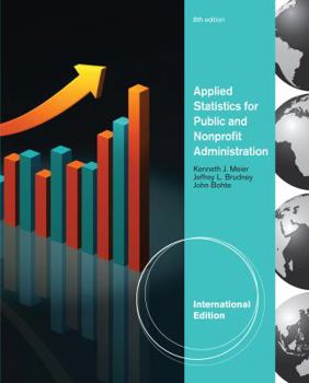Paperback Applied Statistics for Public and Nonprofit Administration Book